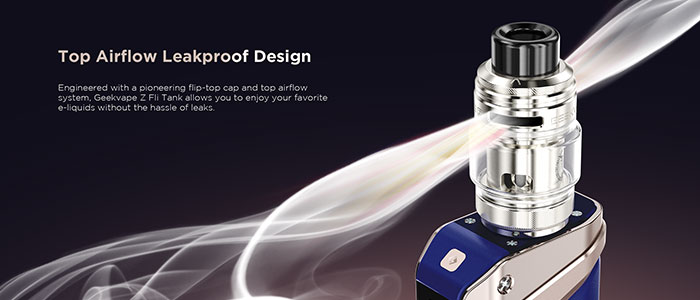 Le airflow du kit legend 3 Geekvape