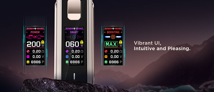 Différents mods du kit legend 3 Geekvape