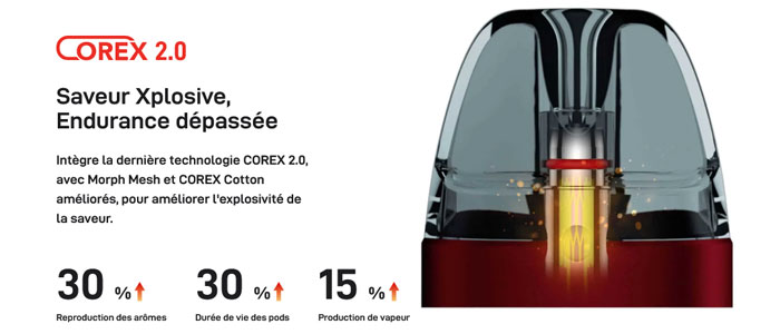 Cartouche kit luxe x2 vaporesso