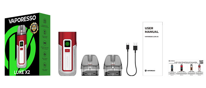 Coffret kit luxe x2 vaporesso